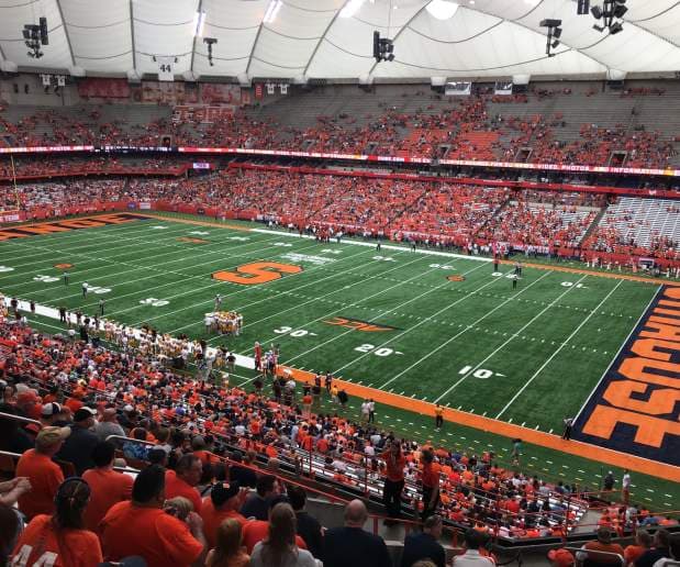 Syracuse University Football at Notre Dame